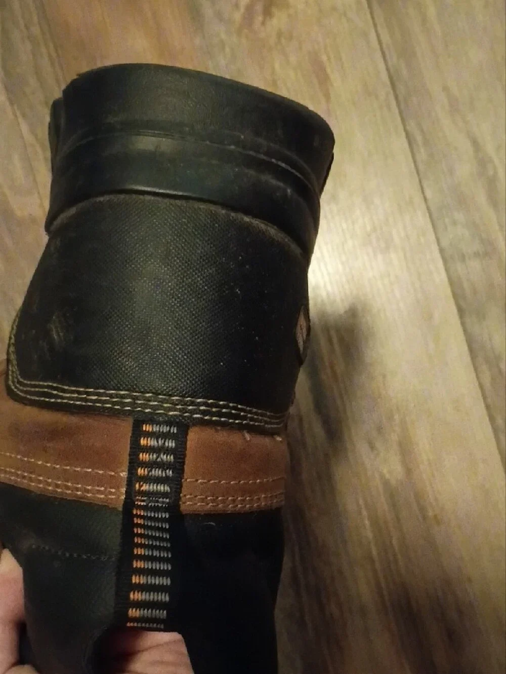 Ariat Brown and Black Men's Work Boots with Reinforced Toe